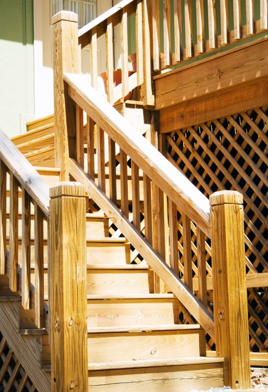 Oak Stairs Repair in Wilmington, NC