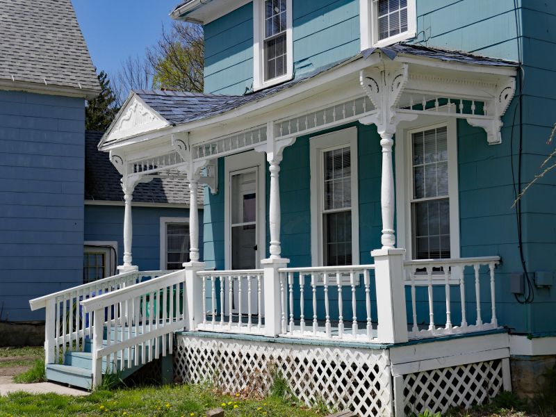 Porch Rail Repair in Conroe, TX