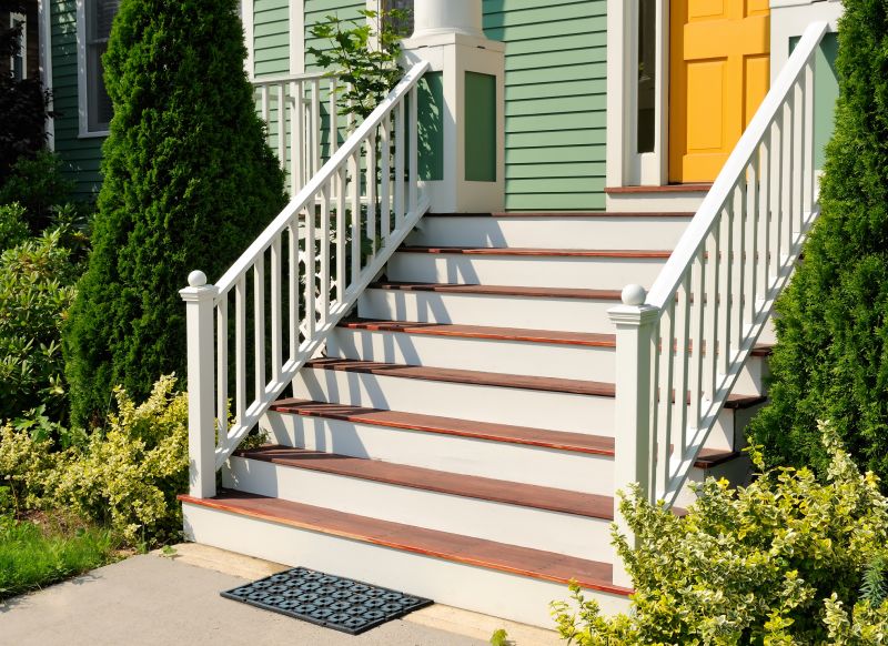 Wood Stair Railing Repair in Conroe, TX