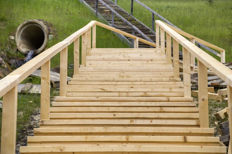 Wooden Steps Installation in Conroe, TX